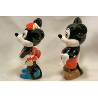 Figurines céramique Disney Souri Mickey Minnie