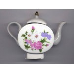 Théière Miniature Porcelaine Chine Collection Dorure 