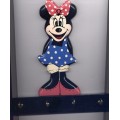 Key Holder Minnie Mouse Wall Plaque 4 Hook 