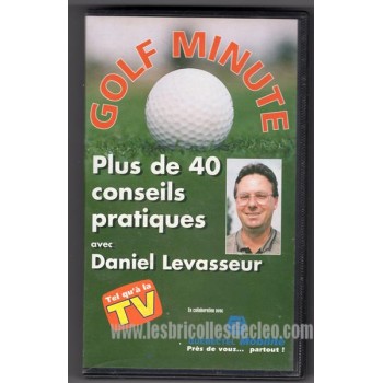 Golf Minute Daniel Levasseur Français VHS