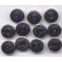 33 Metal Silver Buttons Kemington Express