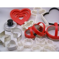Cookie Biscuit Cutter Collection Valentine Christmas