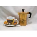 Individual Stovetop Espresso Maker Cup Saucer