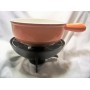 Ensemble Fondue Le Creuset avec base en fonte