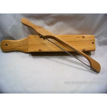 Bread Knife Bow Wooden Storage Rack