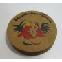 Wooden Hamburger Potatoes Patties Press Rooster