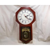 picture-mahogany-wood-wall-clock-2