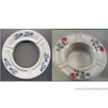 Floral Porcelain Ashtray Made in China 2