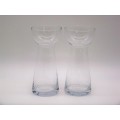 Vases vintage jacinthes forcage bulbes