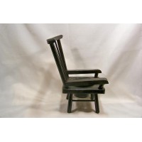 Chaise en bois porte-plante support