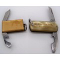 Vintage Deux Petits Couteaux poche Sheffield England