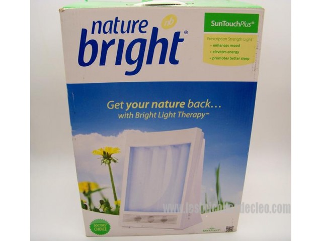 Naturebright Sun Touch Plus Light & Ion | Les Bricolles de Cleo fr.