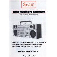 image-Sears-stéréo-magnétocassette-4gammes-20641-6