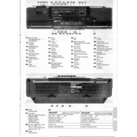 WQ-T222 Sharp Twincam Dbl Cassette AM FM Boombox