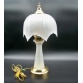 Cut Glass Frosted Transparent Electric Lamp