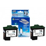 Lexmark Cartouches Encre 16/17 noire 26 couleur