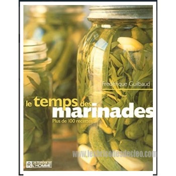 French book Le temps des marinades