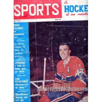 Magasine Sport 1965 Maurice Richard S. Mikita