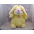 Yellow Stuffed Plush Bunny Padded Animal Easter 12