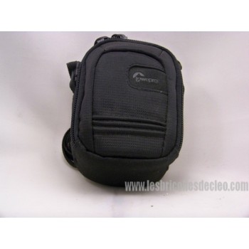 Camera case with shoulder strap and belt clip with pouch