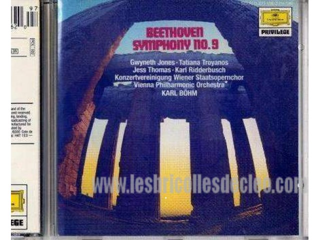 Beethoven Cd Symphony No 9 Classic Les Bricolles De Cleo En