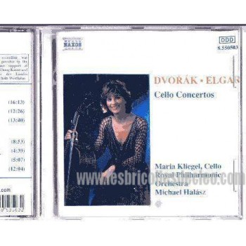Dvorak Elgar CD Classical Cello Concertos