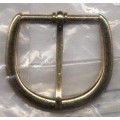 Belt Buckle Gold Finish Brass Medieval Costumes C-55421 